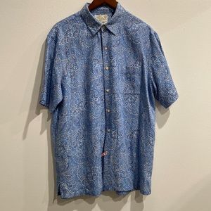 Tasso Elba short sleeve button down shirt